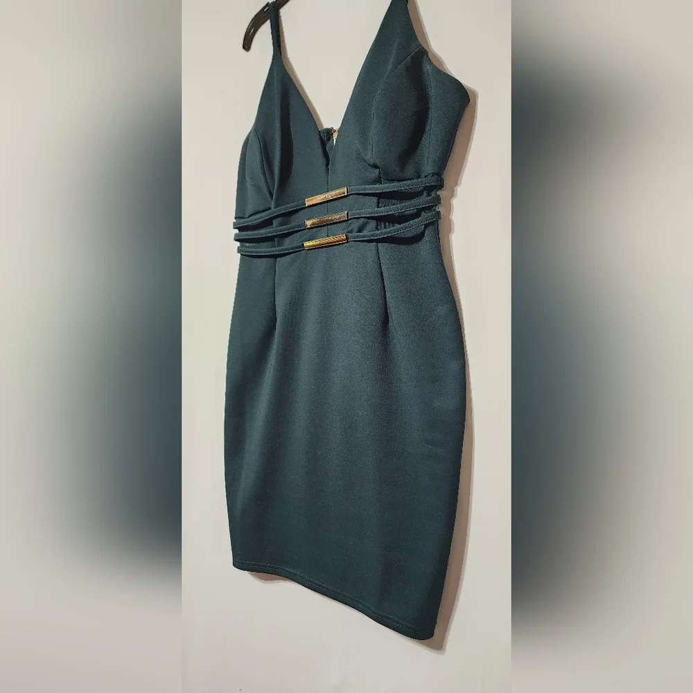 Papaya  Dark Teal Dress - Picture 2 of 12